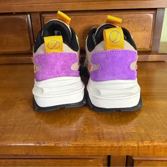 NEW Javi Achieve multicolor sneakers Boys Toddler 12C shoe athletic colorblock - Picture 4 of 8